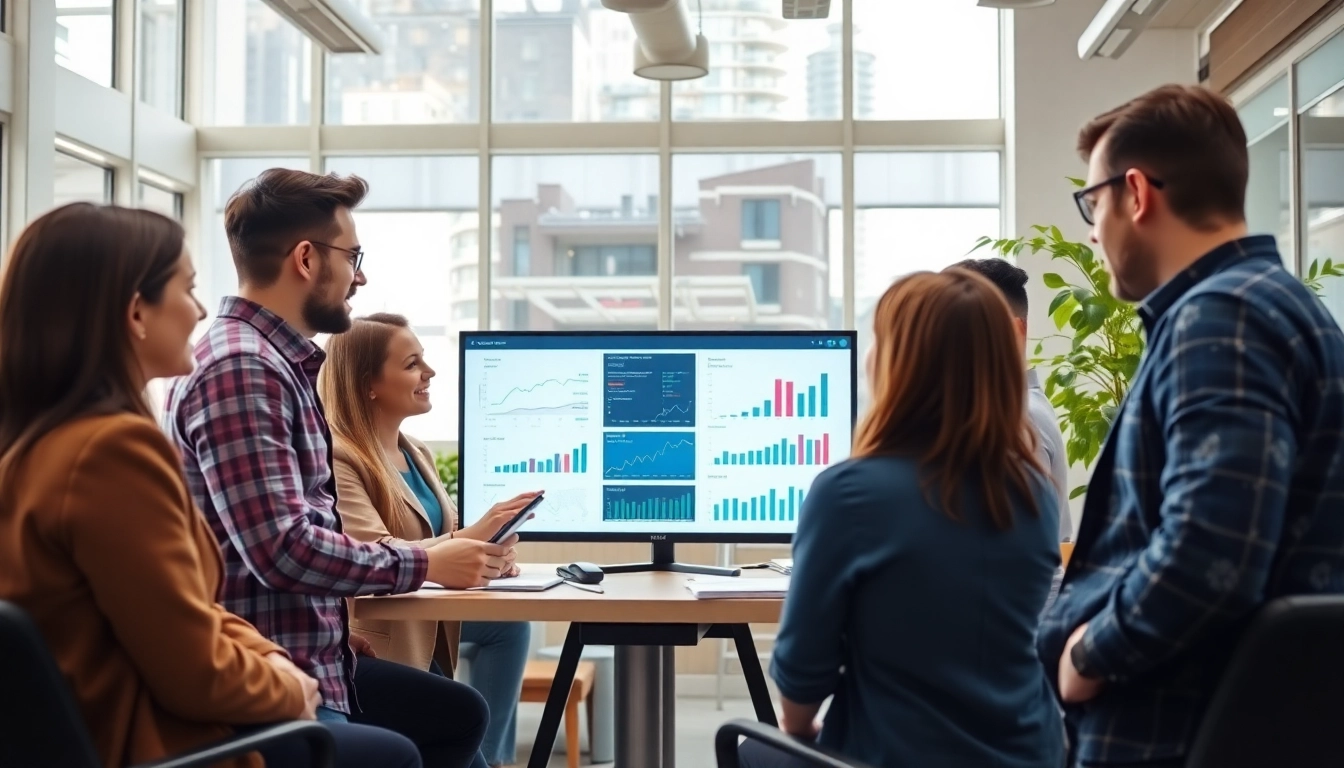 Enhance your online presence with Edmonton SEO strategies through a professional marketing team's collaboration.