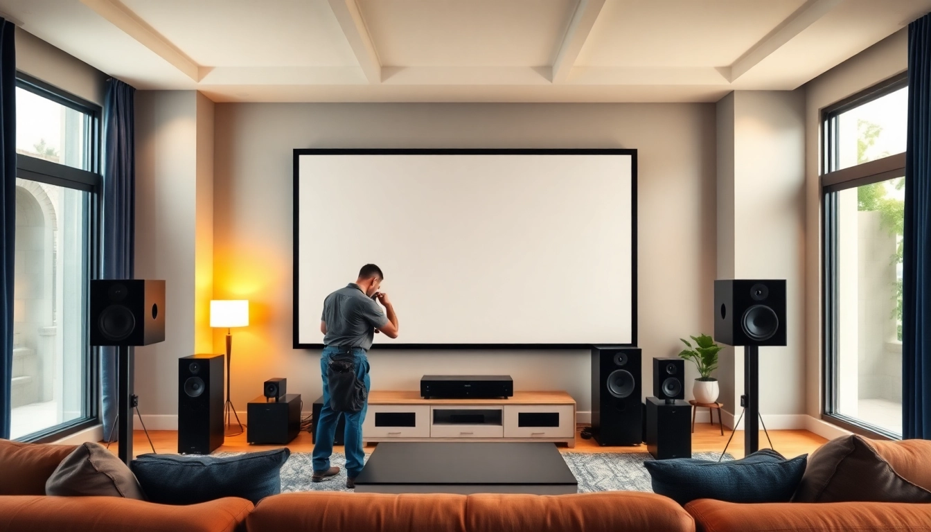 Expert Home Theater Installation Near Me for an Unmatched Cinematic Experience