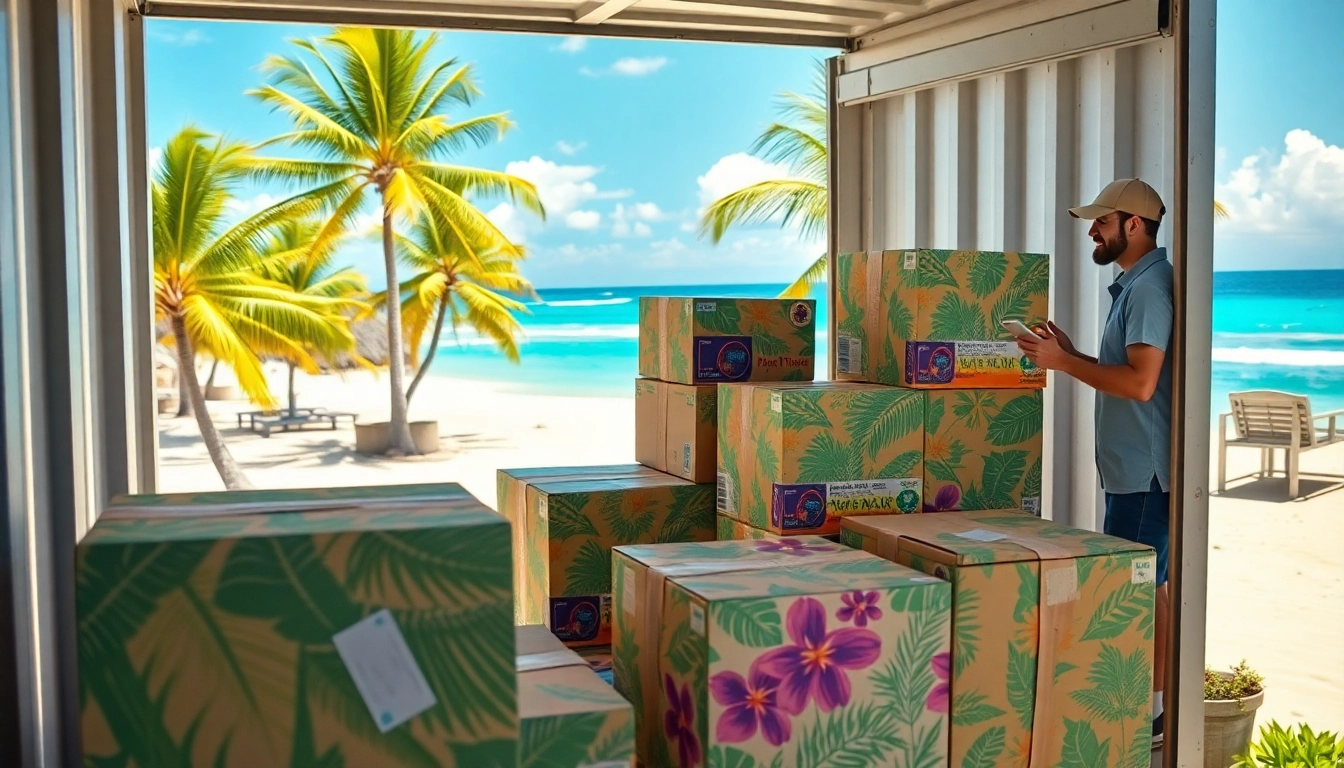 Movers from Alaska to Hawaii expertly packing boxes for a seamless relocation experience.