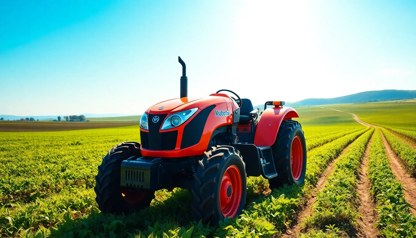 Kuboata: Qualitätstraktoren für vielseitige Landwirtschaftslösungen