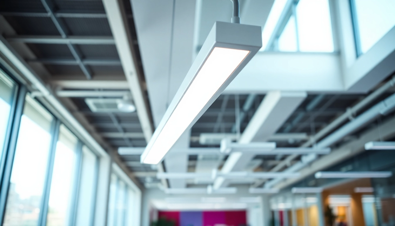 Illuminate your workspace with a LED Batten Light designed for modern efficiency.
