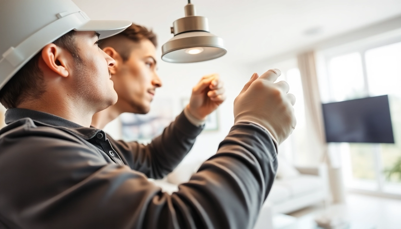 Providing expert Electrical Service with detailed attention in a bright residential setting.