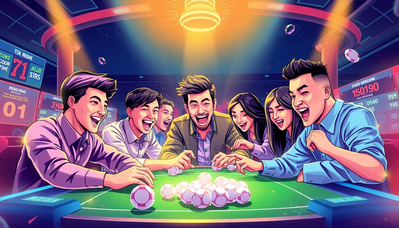 Experience thrilling judi bola action online with diverse players in an engaging setting.