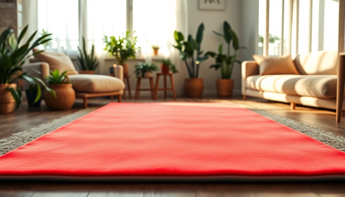 Experience the benefits of the best red light therapymat in a tranquil home setting with natural light.